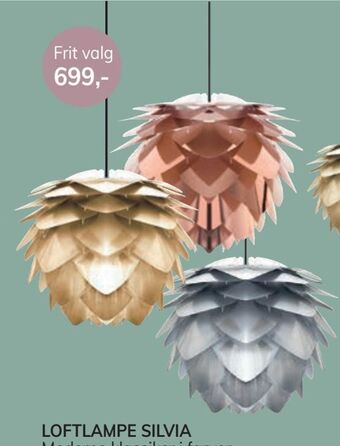 Daells Bolighus Loftlampe silvia tilbud