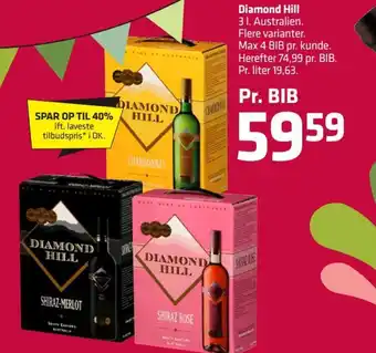 Fleggaard Diamond Hill 3 l. tilbud