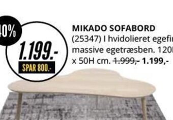 My Home Mikado Sofabord tilbud