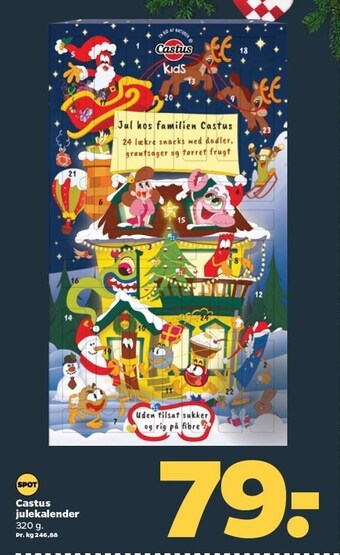 Netto Castus julekalender tilbud