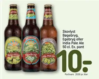 REMA 1000 Skovlyst bøgebryg, egebryg eller india pale ale tilbud