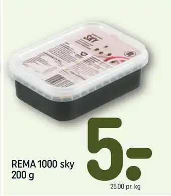 REMA 1000 Rema 1000 sky tilbud