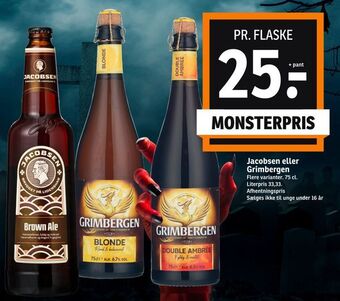 SPAR Jacobsen eller grimbergen tilbud