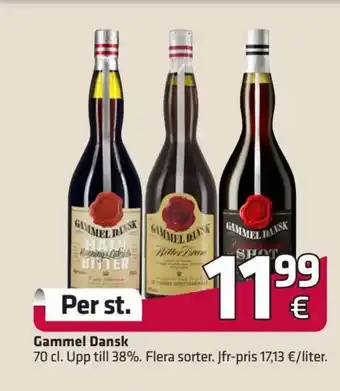 Fleggaard Gammel Dansk 70 cl. tilbud