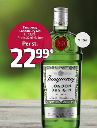 Fleggaard Tanqueray London Dry Gin tilbud