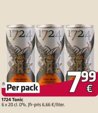 Fleggaard 1724 Tonic 6 x 20 cl. tilbud