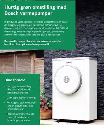 Bosch varmepumpe