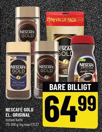 Løvbjerg Nescafé gold el. original tilbud