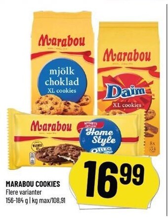 Løvbjerg Marabou cookies tilbud