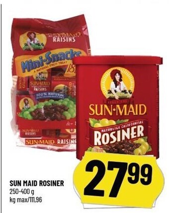 Løvbjerg Sun maid rosiner tilbud