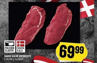 Løvbjerg Dansk kalve entrecote tilbud
