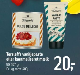 Tørsleff kondenseret mælk