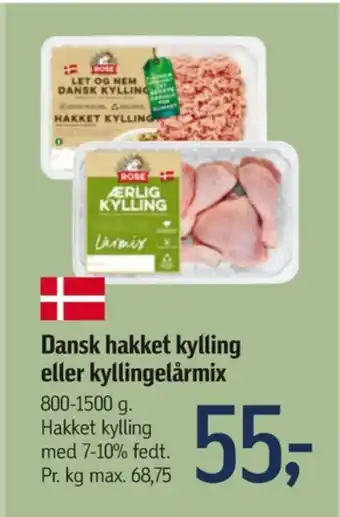 Føtex Ærlig kylling kyllingelårmix tilbud