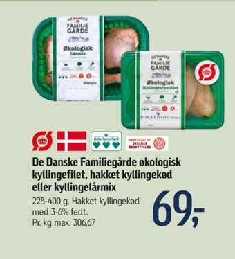 Føtex De danske familiegårde kyllingelårmix tilbud