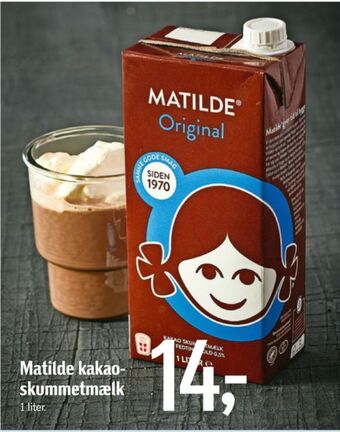 Føtex Matilde chokolademælk tilbud