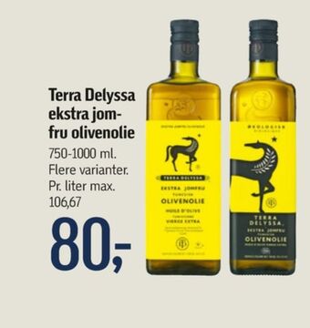 Føtex Terra delyssa olivenolie tilbud