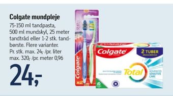 Føtex Colgate tandpasta tilbud