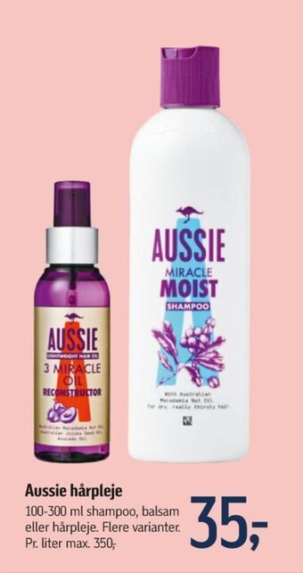 Føtex Aussie shampoo tilbud