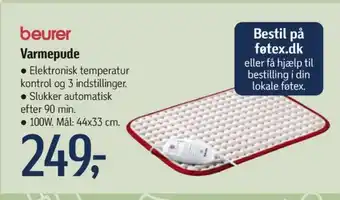Beurer varmepude