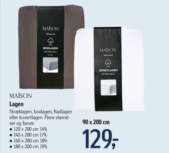 Føtex Maison lagen tilbud