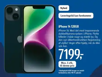 Føtex Apple iphone 14 mobiltelefon tilbud