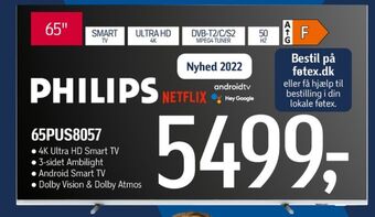 Føtex Philips tv tilbud