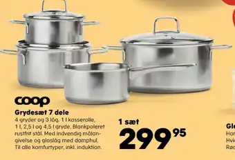 Kvickly Cook & baker grydesæt tilbud
