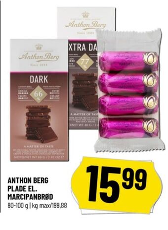 Løvbjerg Anthon berg marcipanbrød tilbud