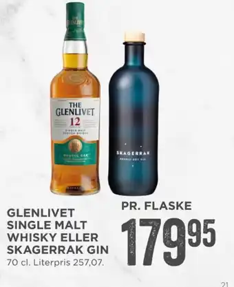 The glenlivet whisky