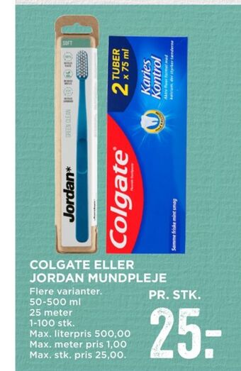 MENY Colgate tandpasta tilbud