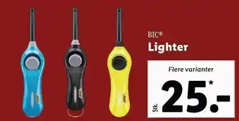 Lidl Bic lighter tilbud