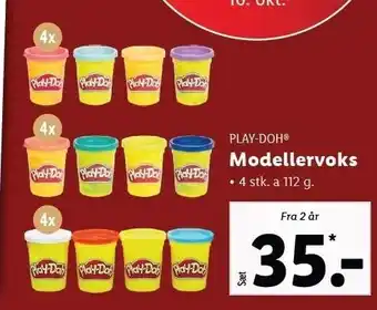 Lidl Play-doh modellervoks tilbud