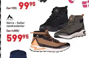 Intersport Herre - soller vandrestøvler tilbud