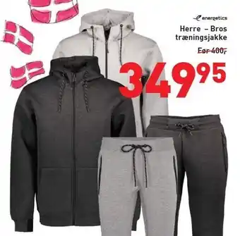 Intersport Herre - bros træningsjakke tilbud