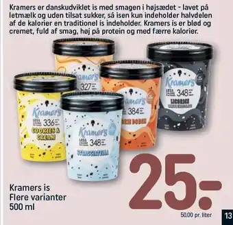 REMA 1000 Kramers is - flere varianter tilbud