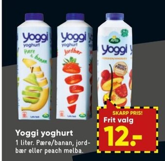 Bilka Yoggi Yoghurt tilbud