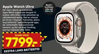 Bilka Apple Watch Ultra tilbud