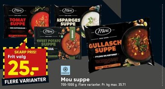 Bilka Mou Suppe tilbud