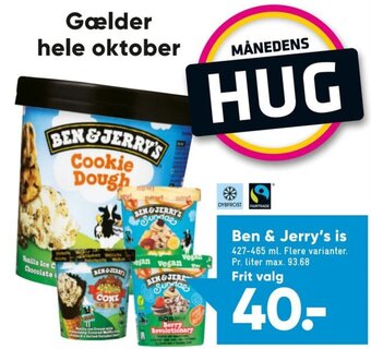 Bilka Ben & Jerry's is tilbud