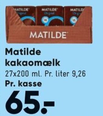 Bilka Matilde Kakaomælk tilbud