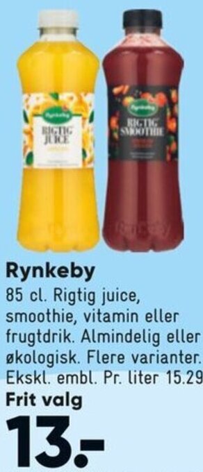 Bilka Rynkeby tilbud