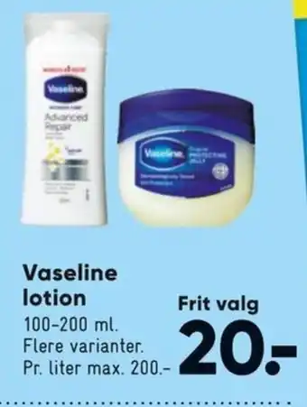 Vaseline Lotion