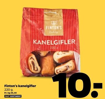 Netto Finton's Kanelgifler tilbud