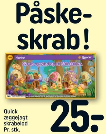 Quick Æggejagt Skrabelod