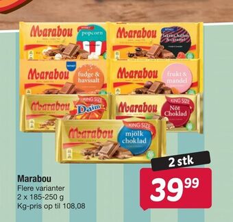 Fakta Tyskland Marabou tilbud