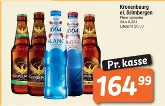 Fakta Tyskland Kronenbourg el. grimbergen tilbud