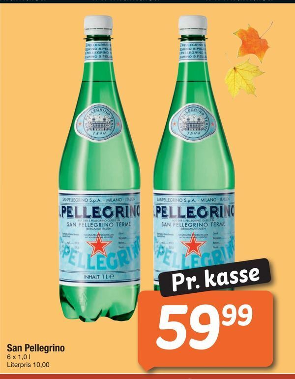 San pellegrino tilbud hos Fakta Tyskland