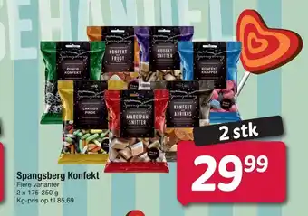 Fakta Tyskland Spangsberg konfekt tilbud