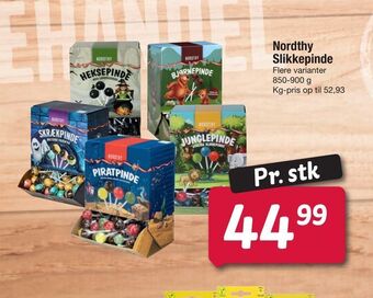 Fakta Tyskland Nordthy slikkepinde tilbud