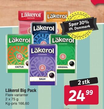 Fakta Tyskland Läkerol big pack tilbud